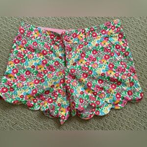 Lilly Pulitzer scallop shorts